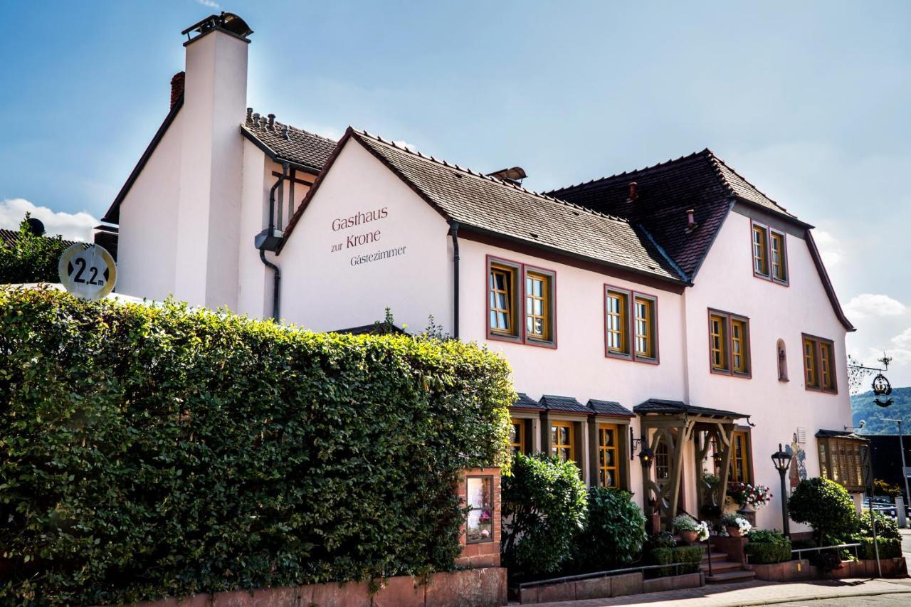 Gasthaus Zur Krone Grossheubach Bagian luar foto